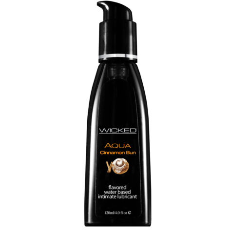 Wicked Aqua Cinnamon Bun Lubricant 4oz (120ml)