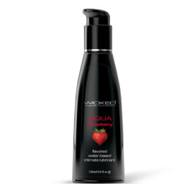 Wicked Aqua Strawberry Lubricant 4oz (120ml)