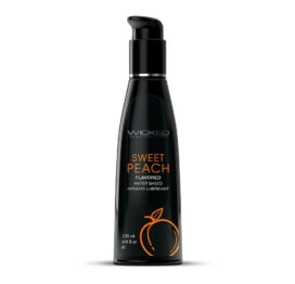 Wicked Aqua Sweet Peach Lubricant 4oz (120ml)
