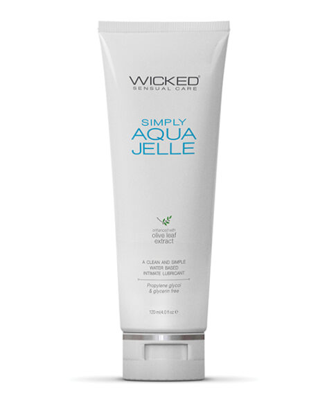 Wicked Simply Aqua Jelle Lubricant 4oz (120ml)