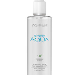 Wicked Simply Aqua Lubricant 4oz (120ml)
