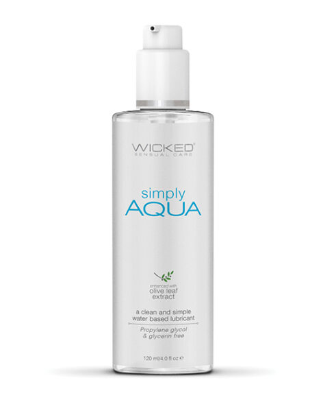 Wicked Simply Aqua Lubricant 4oz (120ml)