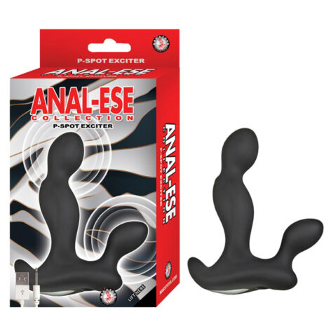 Anal-Ese P-Spot Exciter Vibrator Black, Nasstoys