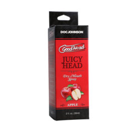 GoodHead Juicy Head Dry Mouth Spray 2oz Apple, Doc Johnson