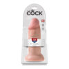 King Cock 10 Inch Chubby Dildo Beige