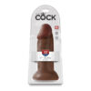 King Cock 10 Inch Chubby Dildo Brown, Pipedream