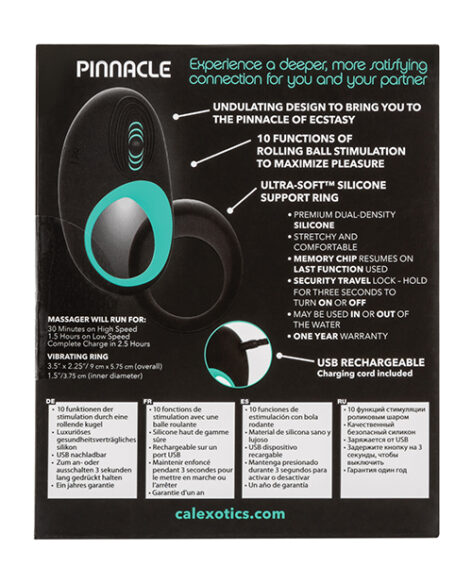 Link Up Pinnacle Vibrating Cock Ring, CalExotics