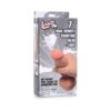 Loadz 7in Dual Density Squirting Dildo w/Balls Light Beige