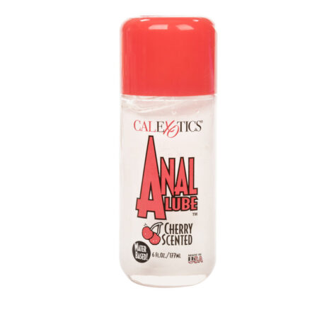 Anal Lube Water Based Cherry Scented 6oz, CalExotics