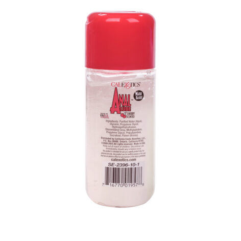 Anal Lube Water Based Cherry Scented 6oz, CalExotics