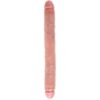 King Cock 16 Inch Thick Double Dildo Beige