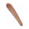King Cock 16in Thick Double Dildo Tan, Pipedream
