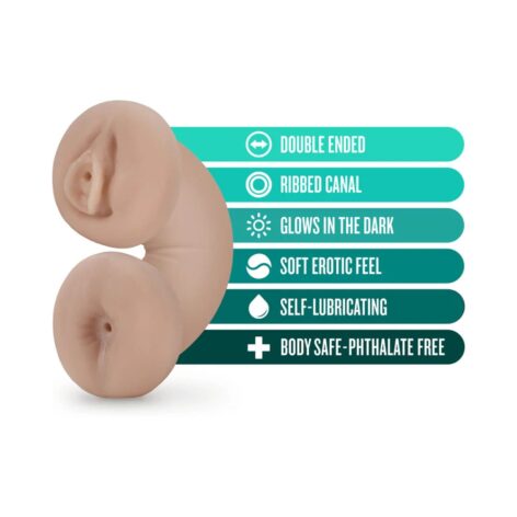 Soft & Wet Double Trouble Stroker Glow Vanilla, Blush