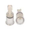 Pumped Nipple Suction Set Medium Clear, Shots