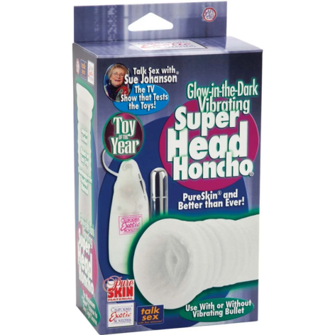 Super Head Honcho Stroker Glow In The Dark, CalExotics