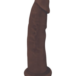 Fleshstixxx 7 Inch Silicone Dong Chocolate