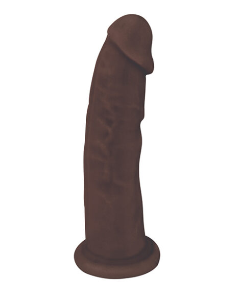 Fleshstixxx 7 Inch Silicone Dong Chocolate