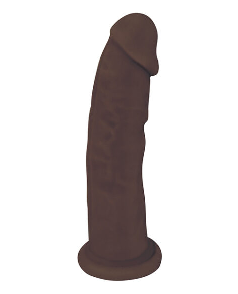 Fleshstixxx 9 Inch Silicone Dong Chocolate