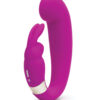 Happy Rabbit G-Spot Clitoral Curve Vibe Purple