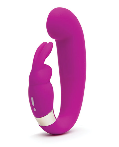 Happy Rabbit G-Spot Clitoral Curve Vibe Purple