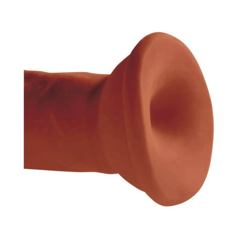 King Cock Plus 6in Triple Density Dildo w/Suction Cup Brown