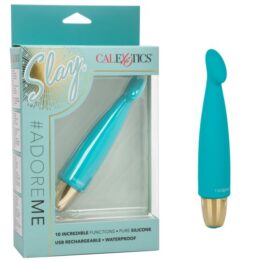 Slay #AdoreMe Bullet Vibrator Teal, CalExotics