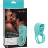 French Kiss Enhancer Cock Ring Blue, CalExotics