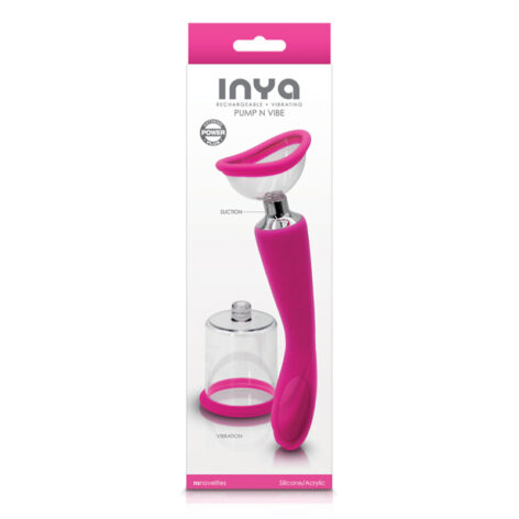 INYA Pump N Vibe Rechargeable Silicone Pink