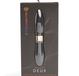 Sensuelle Deux Double Ended Bullet Vibrator Black