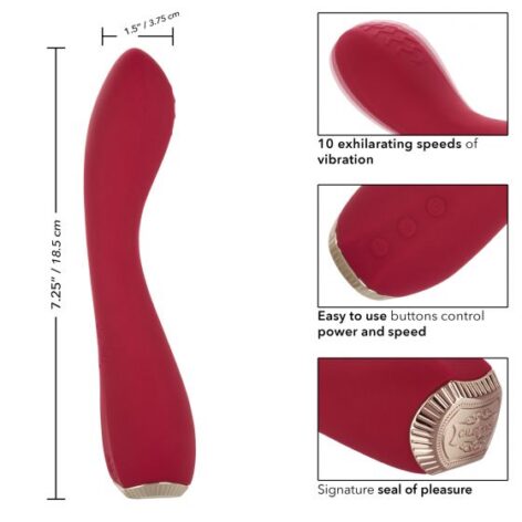 Uncorked Malbec G-Spot Vibrator Red, CalExotics