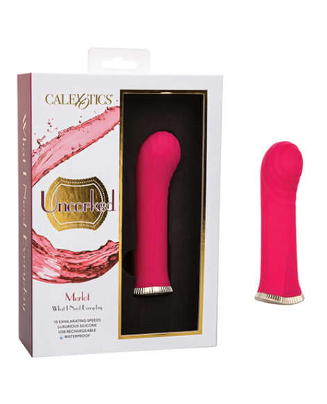 Uncorked Merlot G-Spot Vibrator Pink, CalExotics