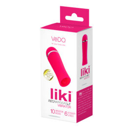 VeDO Liki Rechargeable Flicker Vibrator Pink