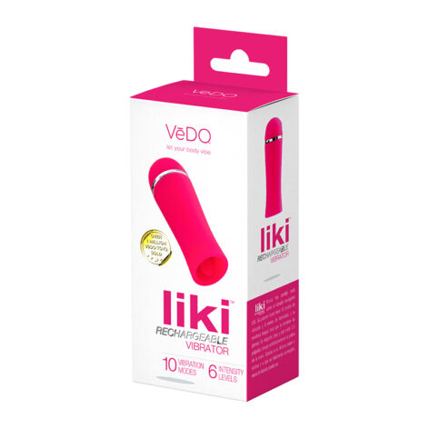 VeDO Liki Rechargeable Flicker Vibrator Pink