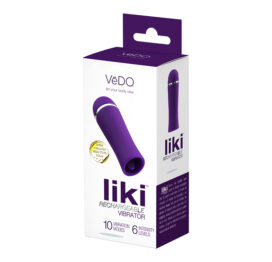 VeDO Liki Rechargeable Flicker Vibrator Purple