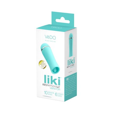 VeDO Liki Rechargeable Flicker Vibrator Turquoise