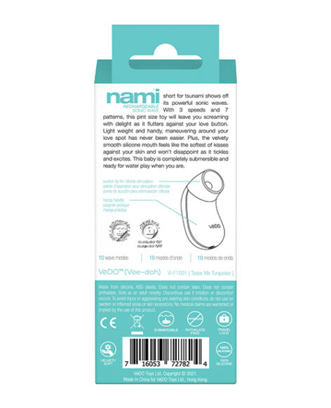 VeDO Nami Rechargeable Sonic Vibe Turquoise