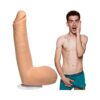 Jordi El Niño Polla Dildo 8in w/Balls Vanilla, Doc Johnson