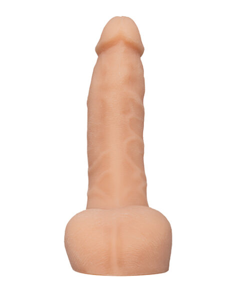 Leolulu Dildo 8in w/Balls Vanilla UltraSkyn