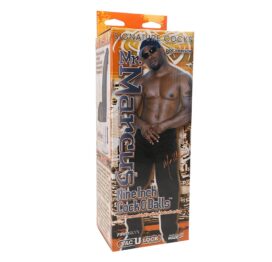 Mr. Marcus Dildo 9in w/Balls Chocolate Black, Doc Johnson