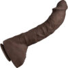 Prince Yahshua Dildo 10.5in w/Balls Chocolate