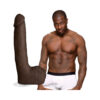 Rob Piper Dildo 10.5in w/Balls Chocolate Black, Doc Johnson