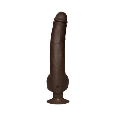 Safaree Dildo 12in Anaconda w/Balls Black, Doc Johnson