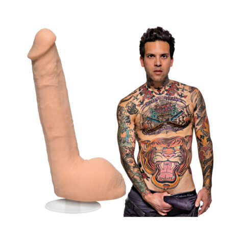 Small Hands Dildo 9in w/Balls Vanilla, Doc Johnson