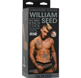 William Seed 8 Inch UltraSkyn Cock, Doc Johnson