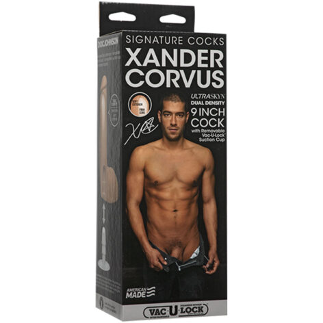 Xander Corvus 9 Inch UltraSkyn Cock, Doc Johnson