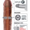 Fantasy X-Tensions Mega 2 Inch Extension Brown