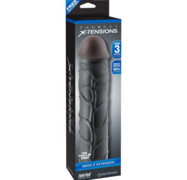 Fantasy X-Tensions Mega 3in Penis Extension Black