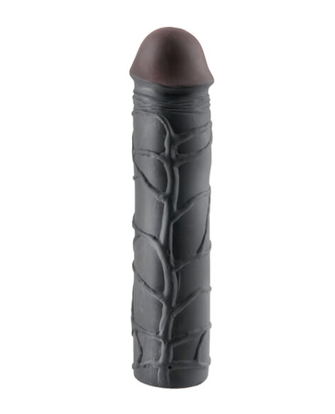 Fantasy X-Tensions Mega 3in Penis Extension Black, Pipedream