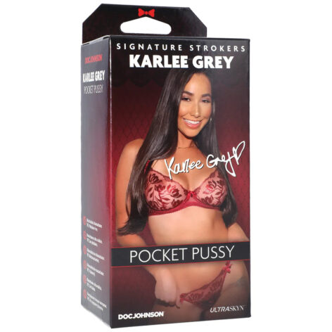 Karlee Grey Pocket Pussy Stroker Vanilla, Doc Johnson