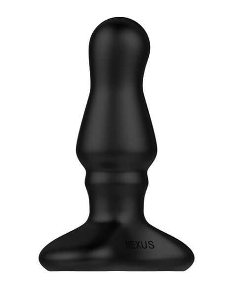 Nexus Bolster Inflatable Remote Butt Plug Black